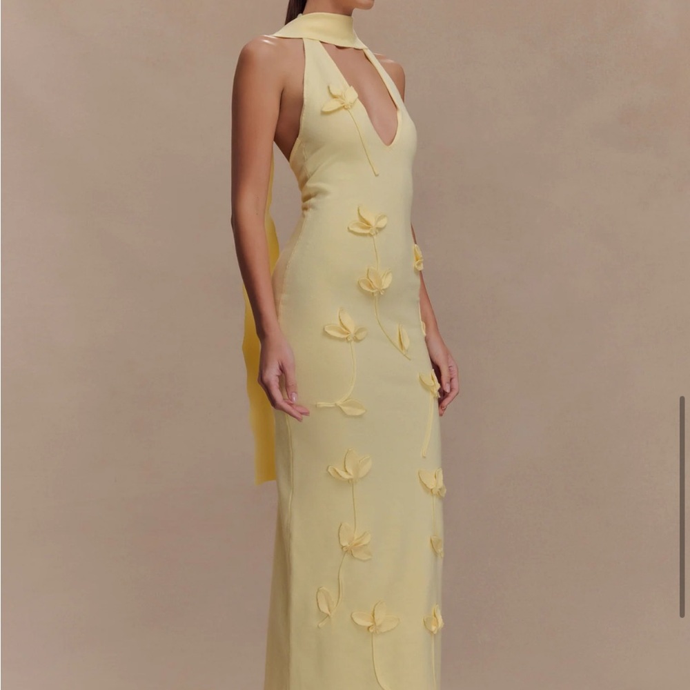 WYNN Floral Knit Midi Dress - Picture 5 of 7